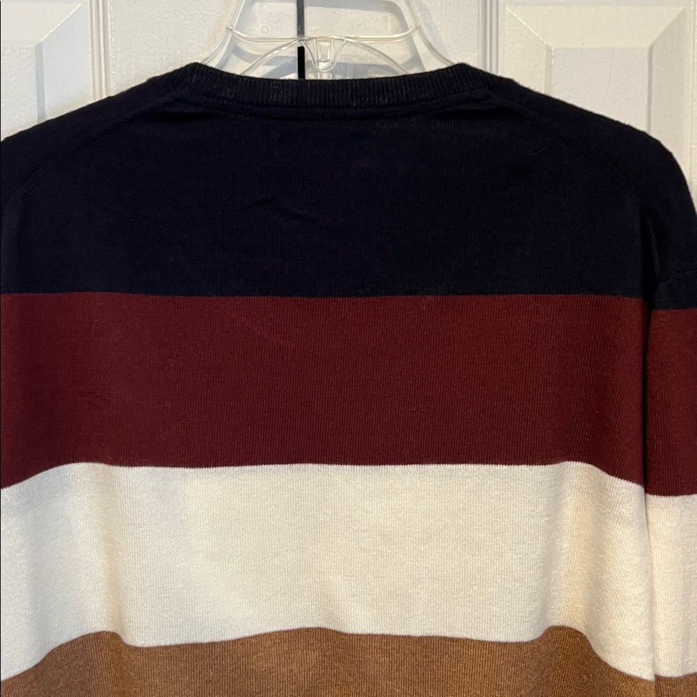 RW & CO‎ Men’s Striped Crewneck Sweater Size XL - Picture 6 of 10